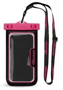 Mobilā telefona maciņš ZWILLING SEAWAG NEXTB3 — līdz 17,3 cm (6,8"), melns/rozā