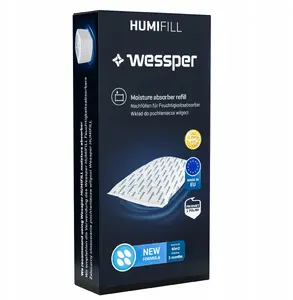 Осушитель воздуха wessper Pochłaniacz wilgoci WES031-500 K — компактный поглотитель влаги с одноразовым блоком