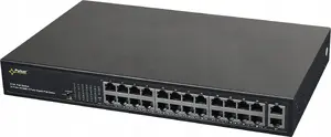 Коммутатор PULSAR S124WP 26-портовый Fast Ethernet с 24 PoE-портами
