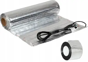 Sildes paklājs Thermoval WT 2010 AL 150W 1,0 m² ar vienpusēju barošanu zem paneļa uzstādīšanai