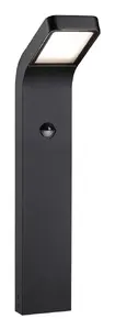 Outdoor floor light Paulmann 94747 — LED 7.5 W, PIR sensor, aluminium, anthracite, 230 V, 90×155×500 mm