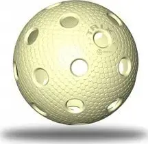 Florbola bumba Trix Snakeskin IFF krēmkrāsā 72 mm, 1 gab.