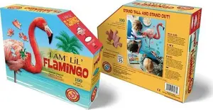 Kontūru puzles MADD CAPP I AM LIL' – Flaming, 100 detaļas