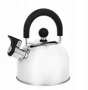 Stainless Steel Whistling Kettle Brunbeste BB-1323 1.5L — suitable for gas and induction