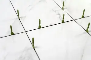 Flīžu līmeņošanas sistēmas pamatklipši 1 mm, 100 gab. – AWTools PRO-LEVELING