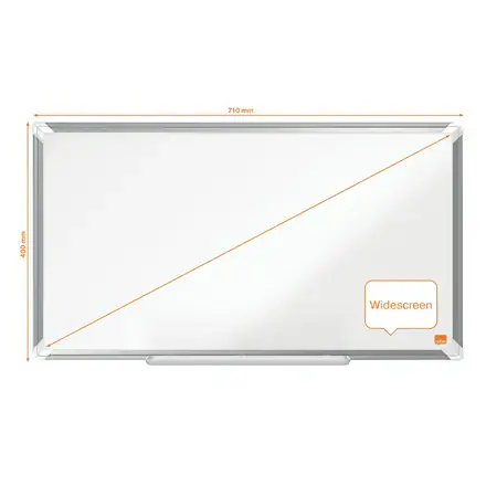 NOBO Premium Plus Widescreen стальная магнитная доска 710x400 Photo 5