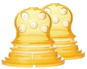 Feeding accessory Riff Kidsme Food Squezer 160364 — patented silicone tip, large holes, 2 pcs, from 4 months