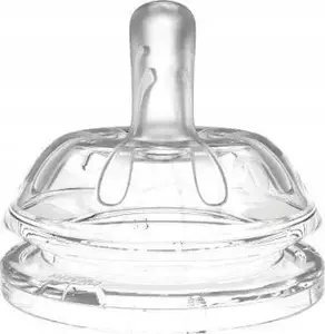 Nuvita Wide Flow Silicone Baby Bottle Teats Set 2 pcs, Age 3m+, with Valve