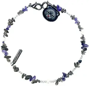 Handstrap bag charm Usorteret Nimmy Magnetic — black magnetic hand strap accessory