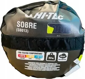 Спальный мешок HITEC Hi-Tec SOBRE — лёгкий туристический спальный мешок, компактная упаковка