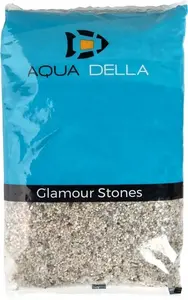 AQUA DELLA smilšainais gaišais smalkais akvārija pavadzeme 1–2 mm, 2 kg