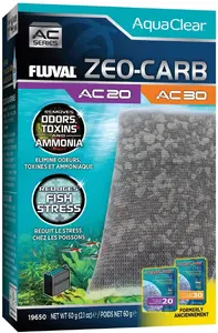 Fluval Zeo-Carb Media Insert for AC20/30 Aquarium Filters (FV-6505)