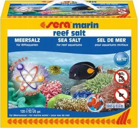 Jūras sāls akvārijiem sera Sól morska