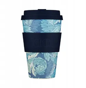Термокружка Ecoffee cup William Morris Gallery 400 мл – Acanthus многоразовая для выноса