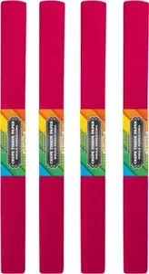 Бумага гофрированная STARPAK 50x200 см бордовая, упаковка 10 шт.