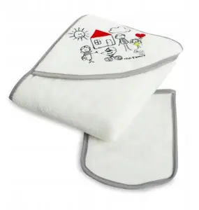Bath Cover with Washcloth akuku FAMILY (model Ż-MAL-RE-01-11)
