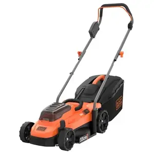 Газонокосилка толкаемая Black & Decker BCMW3336N — ширина среза 33 см, аккумулятор 36 В, 2,5 А·ч