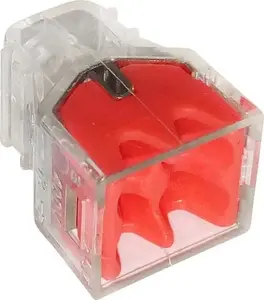 Connector EPM quick connector 4x0.5–2.5 mm² transparent/red pack of 10