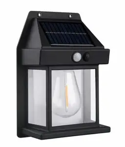 Wall-mounted solar lamp Volteno VO2570 — outdoor LED lighting, rechargeable, motion-activated