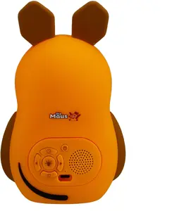 Alarm clock Usorteret DieMaus for kids with night light, compact bedside alarm