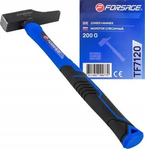 Hammer Forsage F-TF7120 — claw/bench hammer 200 g, steel head, wooden handle