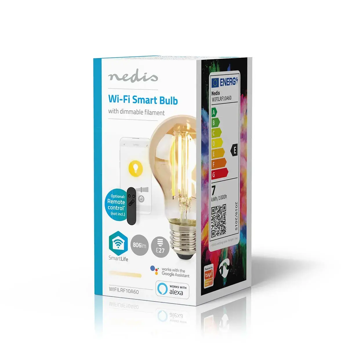 Nedis SmartLife LED bulb 7 W E27 Photo 4