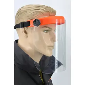 Safety face shield AWTools AW01007, lightweight 124 g, full-face protection