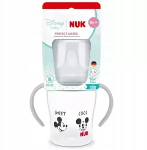 Детская бутылочка Nuk 150 мл с ручкой, для детей от 6 мес (модель 10215398)