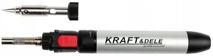 Gas Soldering Iron Kraft&Dele KD-1499, 3-in-1, adjustable 25 W–80 W