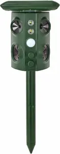 Ultrasonic Solar Repeller AWTools AW62023 — pest deterrent device, solar-powered ultrasonic unit