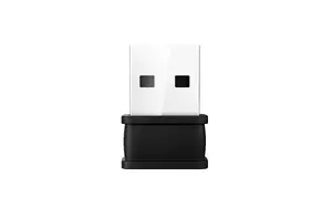 USB Wi‑Fi адаптер Hikvision DS-3WRU3X — 300 Мбит/с, Wi‑Fi 6 (802.11ax), 2,4 ГГц, 1x1 антенна, чёрный