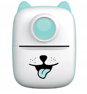 Termālais Bluetooth foto, uzlīmju, piezīmju un etiķešu printeris ATMOSPHERA X2 (KiddoBoo) - kompakts pārnēsājams