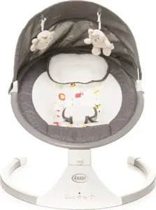 Šūpoles 4BABY Rock’n Relax 2023 – pelēkas – modelis 4103