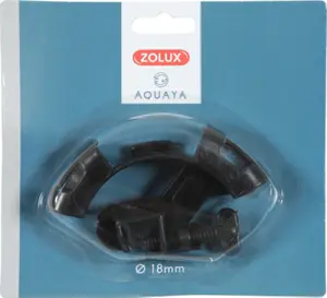 Šļūtenes turētājs filtra ZOLUX, uz stikla, diametrs 18 mm