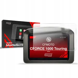 Screen protector film GrizzGlass CarDisplay Protection for CFMOTO CFORCE 1000 Touring GEN3 7" matte
