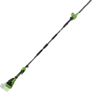 Pole Hedge Trimmer GreenWorks PH40B01-01 40V Cordless — Extension Shaft, Lightweight