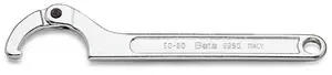 Крюковый ключ с лапой, шарнирный, Beta Tools BE99SQ/80-12 — 50–120 мм