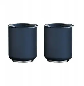 Termokrūzes FELLOW Rocky Lowball Tumbler komplekts 2 gab. — melns, 295 ml katra