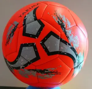 Football (Size 3) YakimaSport — orange, youth training ball