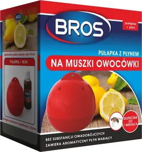 Insect trap BROS with liquid for fruit flies, 1 piece
