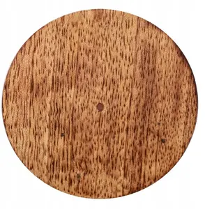 Wooden Cover with Gasket 60 mm, set of 3 — Excellent Houseware V-D60