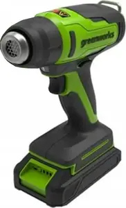 Hot Air Gun GreenWorks G24HG — cordless 24V heat gun