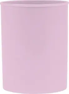 Pen holder Donau LIFE round pastel 95×75 mm, purple