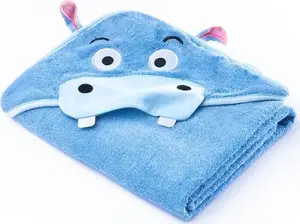 Bath cover Sensillo Hipopotam 100x100 cm blue