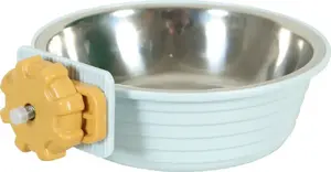 Feeder ZOLUX COSY 350 ml plastic/stainless for rabbits and guinea pigs, blue