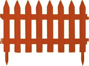 Садовый бордюр Prosperplast Garden Classic 3,5 м, терракота