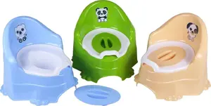 Podziņa Technok 5163 — bērnu plastmasas podiņš, viegls, jauktas krāsas
