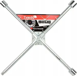 Tvardy cross wrench 24x27x32 mm 3/4" drive 700 mm CrV