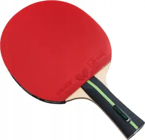 Galda tenisa rakete Butterfly Ovtcharov Expert — komplekts ar koku un gumiju, modelis BF_11128