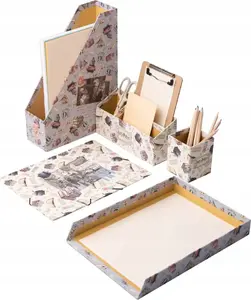 Desk organizer set, Harry Potter brand, 5-piece organizer for office and study